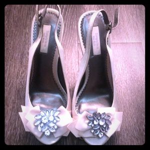 Vera Wang Heels worn once.